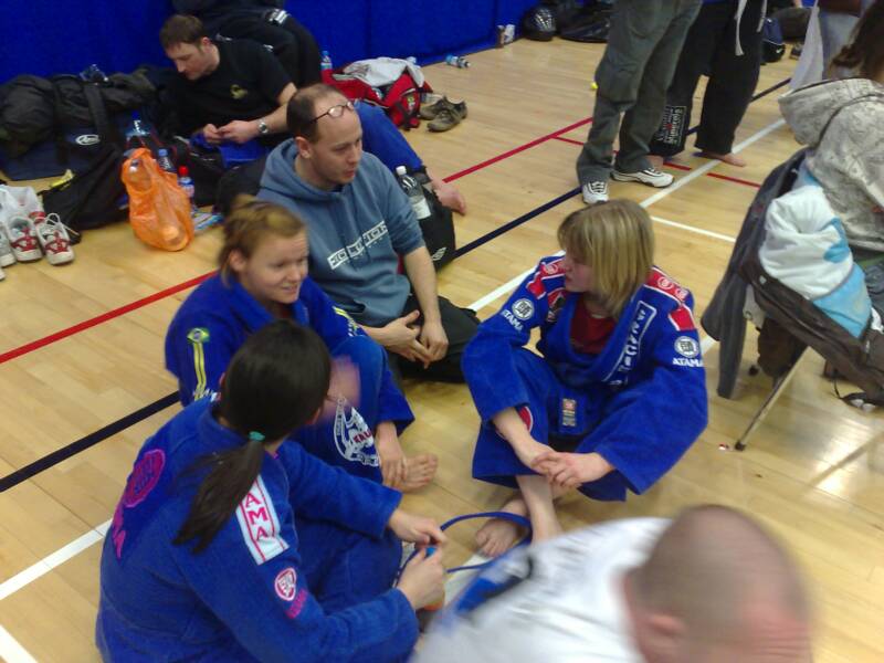 Emma and some of the female competitors