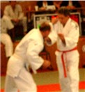 Andy Whitehouse (white belt)