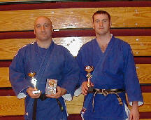 Dave Coles & Simon Small: 2001 British Ju-Jutsu Kumite Champions