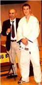 Nathan with Sensei Ross