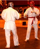 Dave Cooter (red belt)